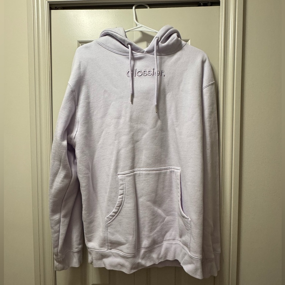 Glossier hoodie